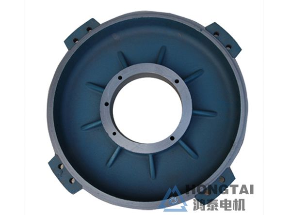 YE2-132S-4电机端盖-铸铁-卧式平式-前后端盖-驱动端盖